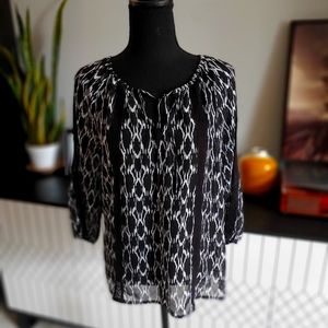 Sheer blouse by Express